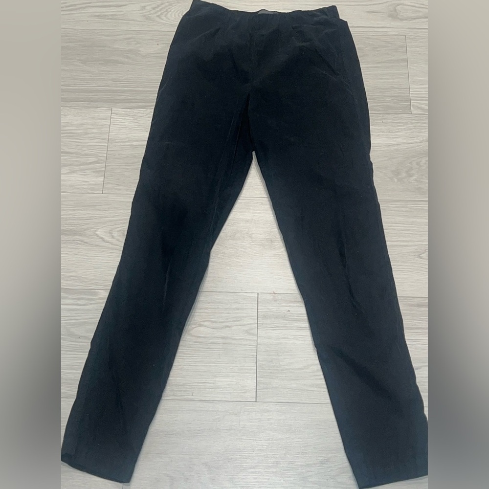 Oska Pants Straight corduroy trousers without fastening, elastic waistband Size0